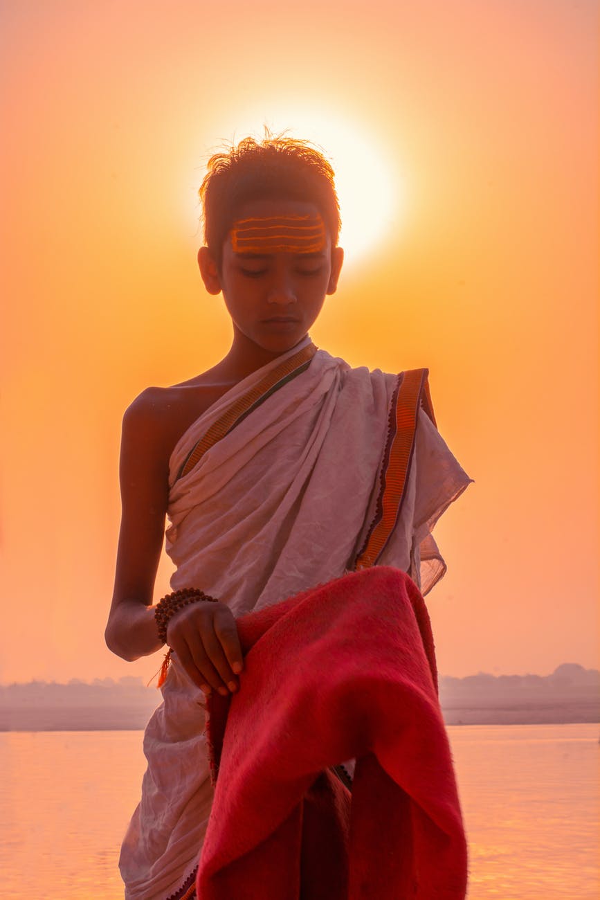 boy in traditional wear